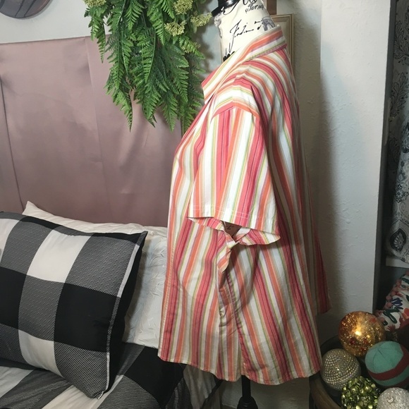 ❤️ Plus Size Style&Co - V Neck button down blouse - Picture 3 of 5